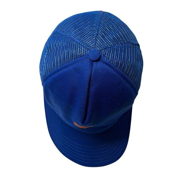 New Era Dupont Vtg Mesh Trucker Snapback Hat Cap Baseball Texas Rangers USA Made - Picture 6 of 9